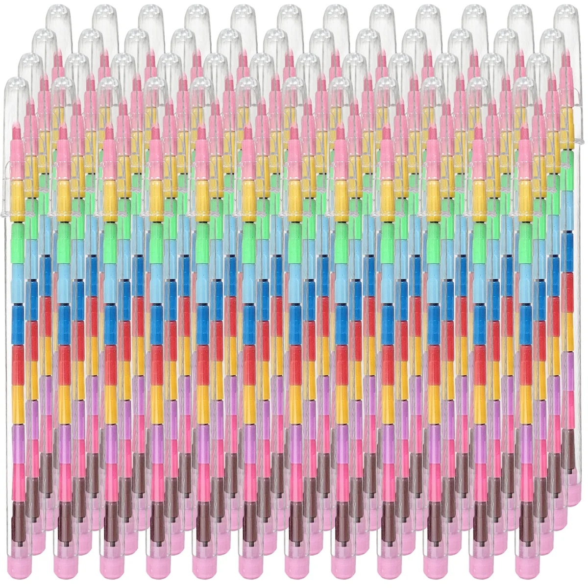 Rainbow Swap Point Crayons Twistable Mess-Free Colouring | 48 Pack - Image 3